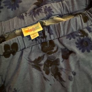 LuLaRoe Floral Blue Skirt - Long